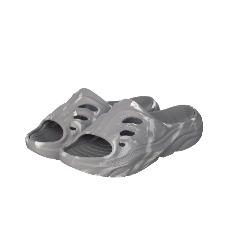 THE NORTH FACE FIORD SLIDE Slip Resistant Abrasion Resistant Slide Slippers Unisex Gray-3