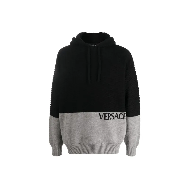 VERSACE Towel Stitch Hoodie-0