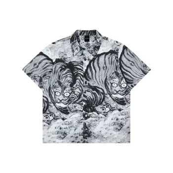 JUNGLE TIGER Shirt Unisex Black