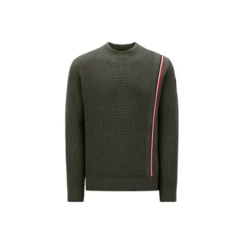 Moncler Sweaters Men Olive Green