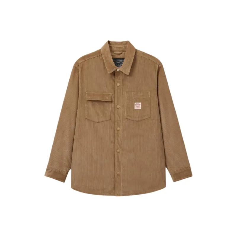 Levis Shirts Men Camel-0