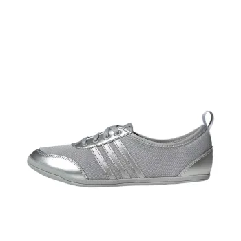 Adidas Diona Ballet Anti Slip Wear Resistant Low Top Skateboard Shoes Women's Silver