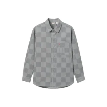 Levi's Denim Drifter Series Shirt Men's Light Gray