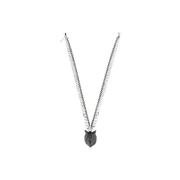 Police Metal Necklaces Men's Bronze