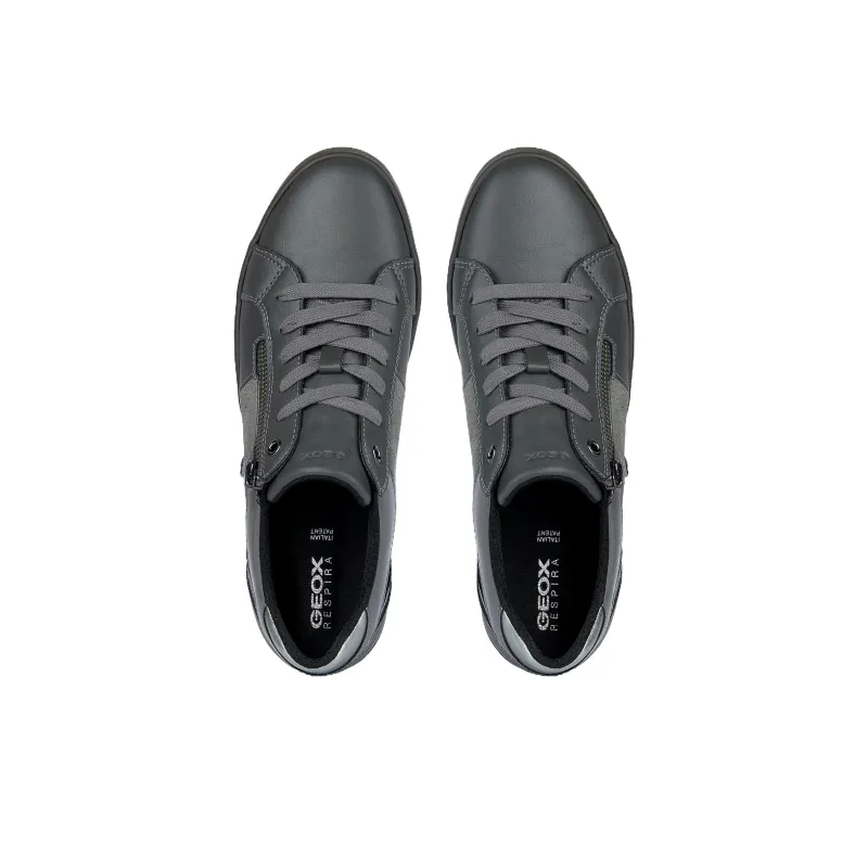 GEOX Blomiee Low Top Skateboard Shoes Women's Gray-2