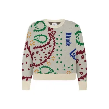 RHUDE Intarsia knit Sweater