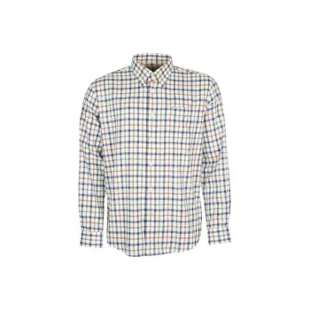 BARBOUR Shirts Men Ecru