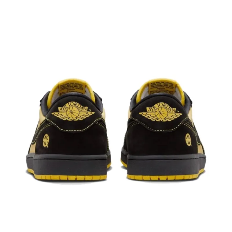 JORDAN 1 Retro Low Og Quai 54 Black Tour Yellow Red-3