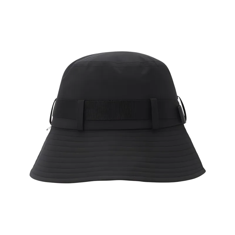 KOLON SPORT Nylon Webbing Bucket Hats Women's Black-0