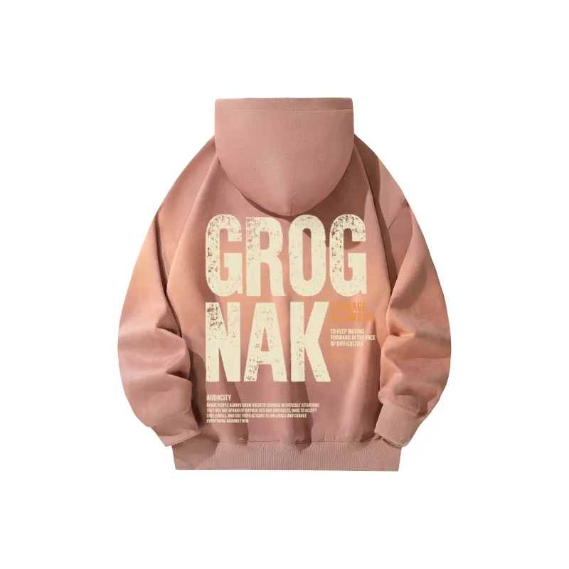 GROGNAK Sweatshirt Unisex Fleece Lined Thin Optional-24