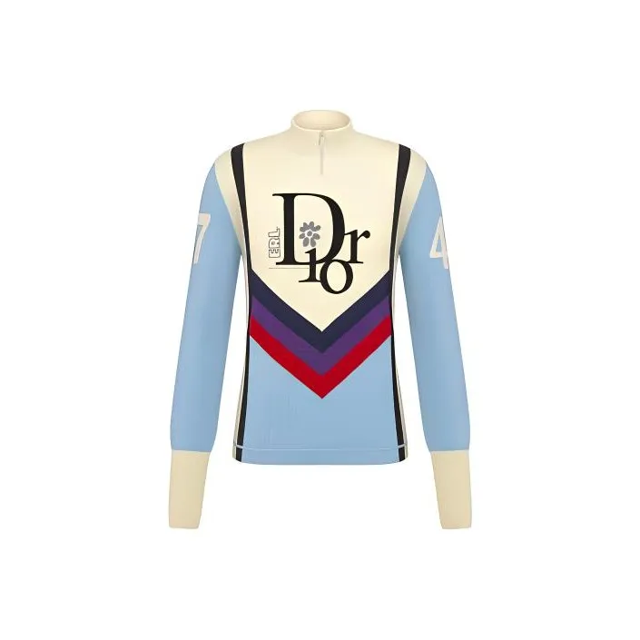 DIOR X Erl Zipped Collar Sweater-0