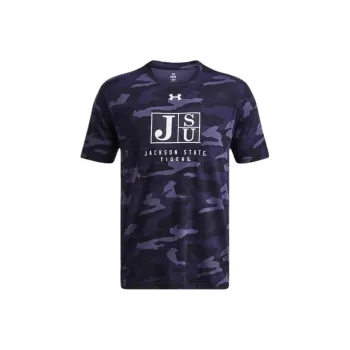 Under Armour Performance CottonCollegiate Camo T Shirt Men's Purple