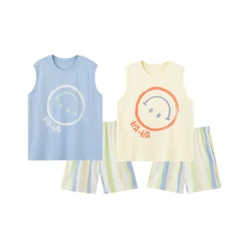 Qiao Ni Tong Unisex Pajama Sets