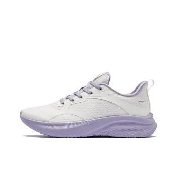 Erke Cushioning, Slip Resistant, And Abrasion Resistant Low Top Casual Running Shoes Women's Microcrystal White