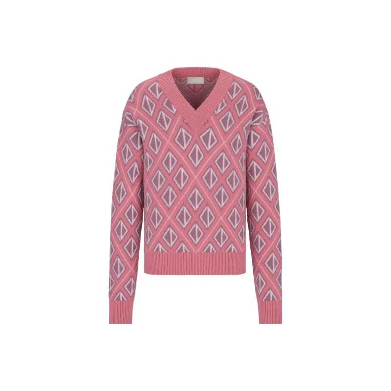 DIOR X Cactus Jack Sweater With Cd Diamond Motif-0