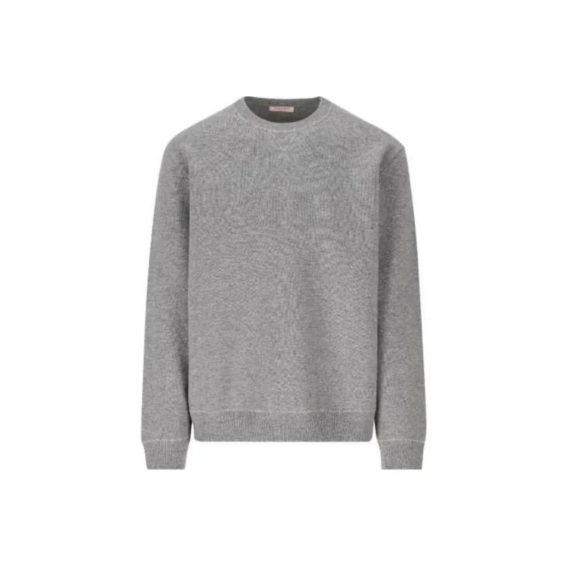Valentino Crewneck Straight Hem Jumper-0