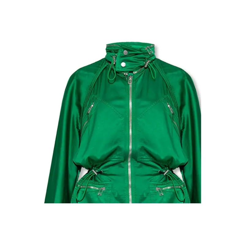 Bottega Veneta SS23 Coat Women's Green-3