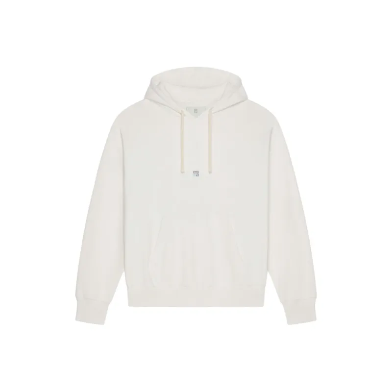Givenchy Signature 4G Motif Drawstring Hoodie-0