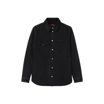 GUCCI Collared Long Sleeve Shirt