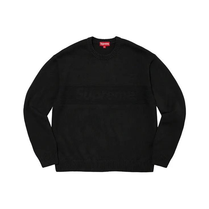 Supreme Tonal Paneled Sweater-2