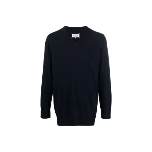 Maison Margiela Sweater Men Marine Blue