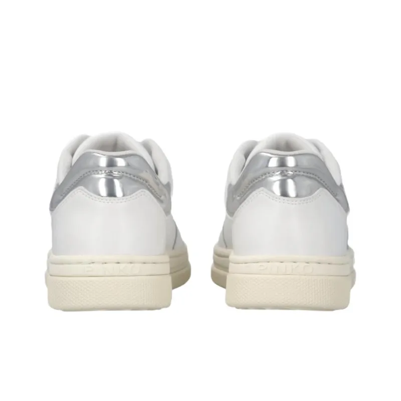 PINKO Low Top Skateboard Shoes Women's White-4