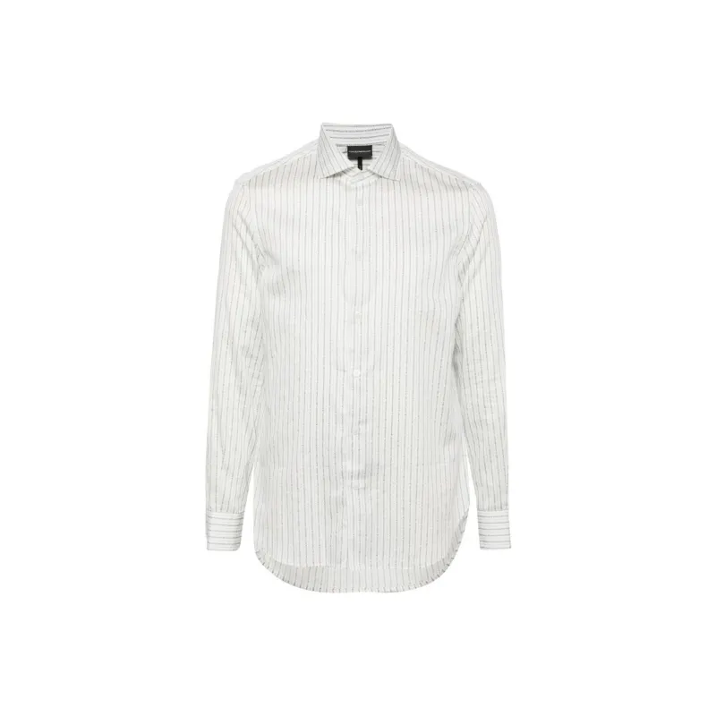 EMPORIO ARMANI Vertical striped Shirt-0