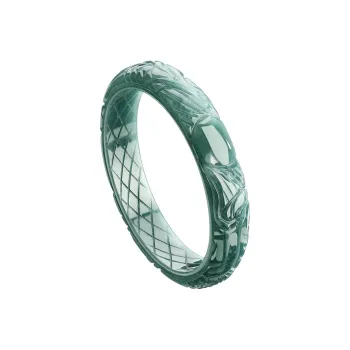 Princess Cui Bean Type Jadeite Bangles Unisex