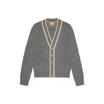 GUCCI Sweaters Men Gray