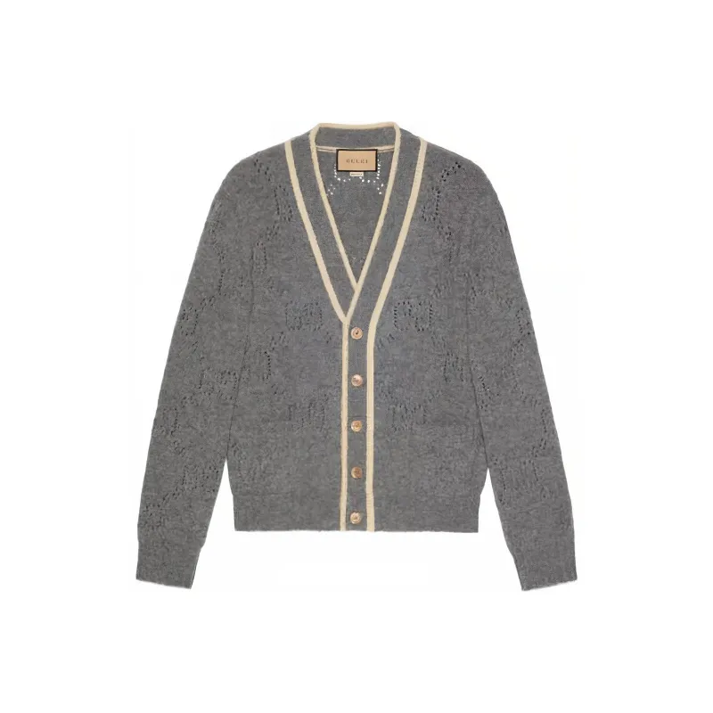 GUCCI Sweaters Men Gray-0