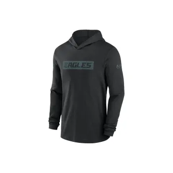 Nike Philadelphia Eagles Sideline Men's Nike Dri FIT Nfl Long Sleeve Hooded Top