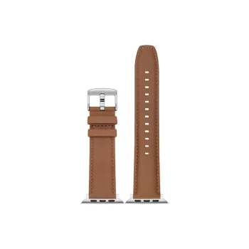 LEAPRUN Watch Band Apple Compatibility Leather Material