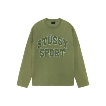 Stussy 2 Tone Cotton Mesh Crew