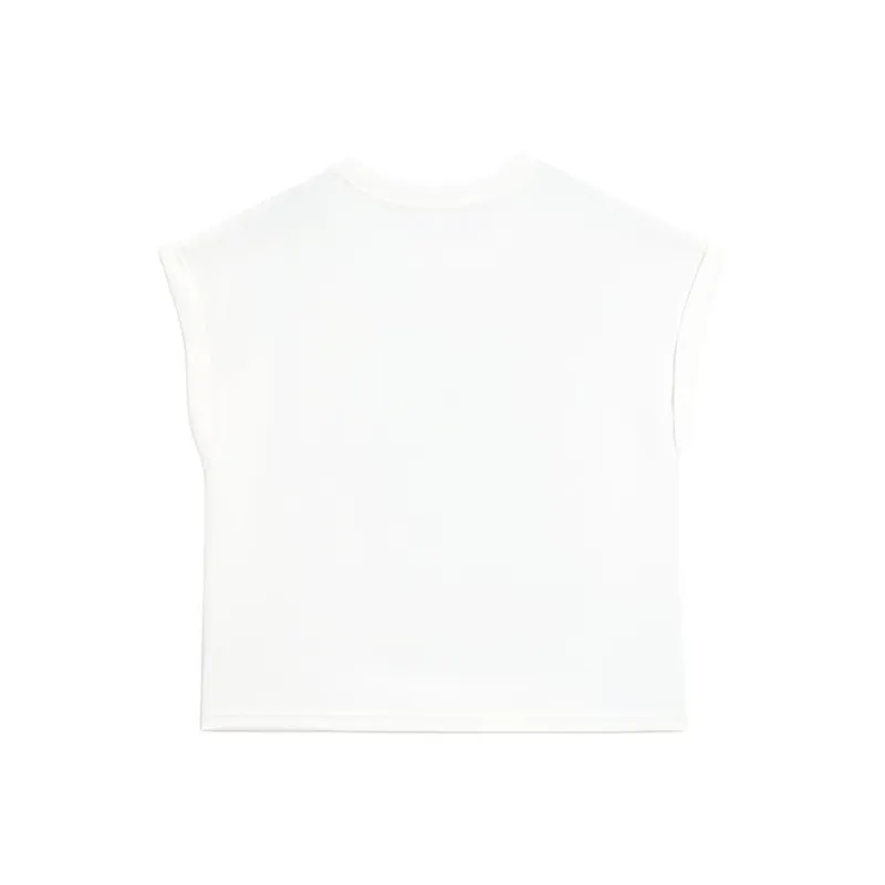 Love To Serve Tank Top Women's Green & White-1