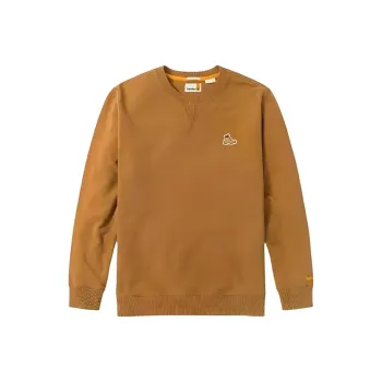 Timberland AF Boot Logo Crew Neck LB Sweatshirt Sweatshirt Men's Brown