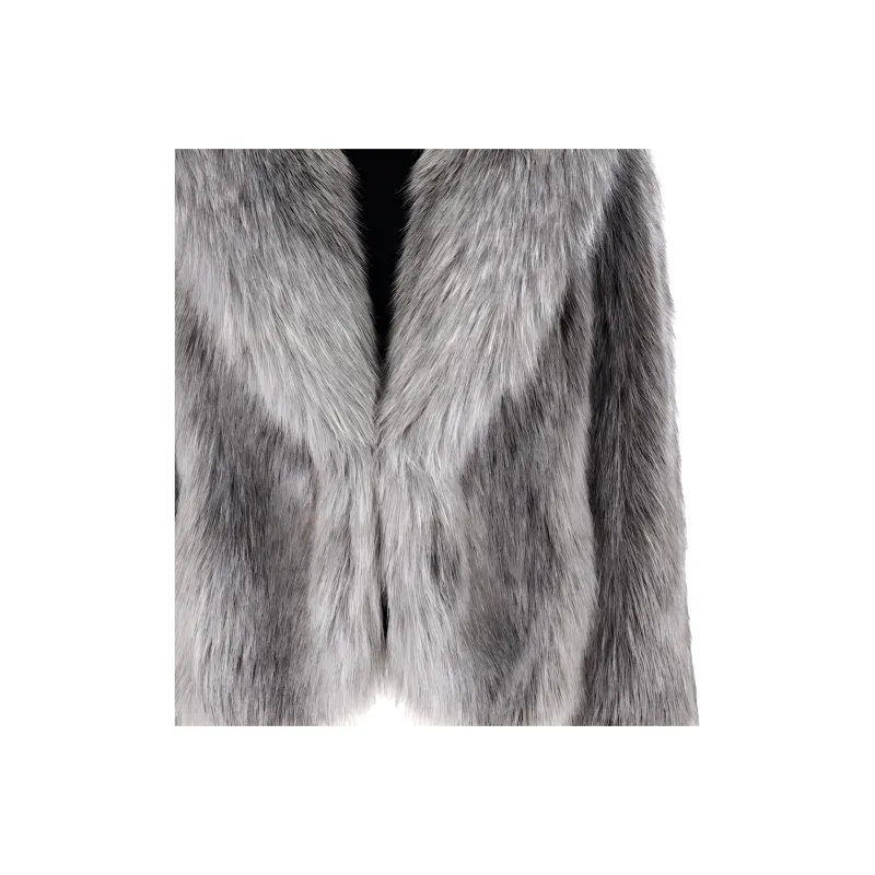 SAINT LAURENT Jackets & Coats Women's Gray-4