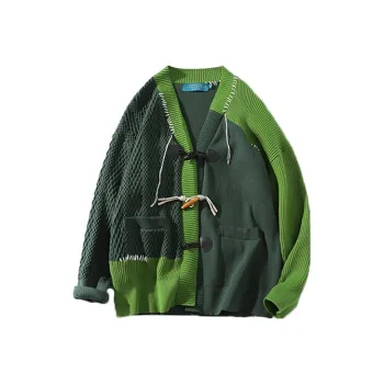 A SQUARE ROOT Sweater Unisex Grass Green