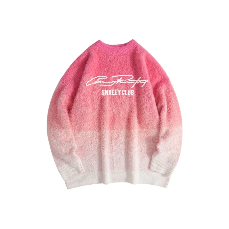 Qnxeey Sweater For Autumn And Winter Unisex-6