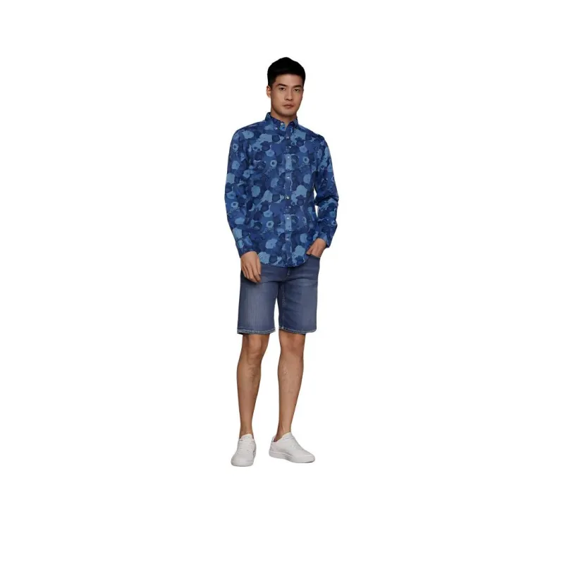 GANT Shirts Men 989 Indigo-0