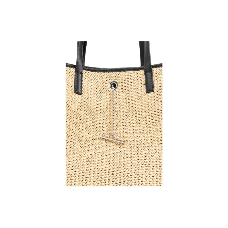 Alexander McQueen Fabric Tote Bag, Shopping Bag, Handbag Men's Beige-3