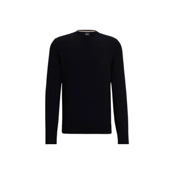 HUGO BOSS Logo Embroidered Crewneck Jumper