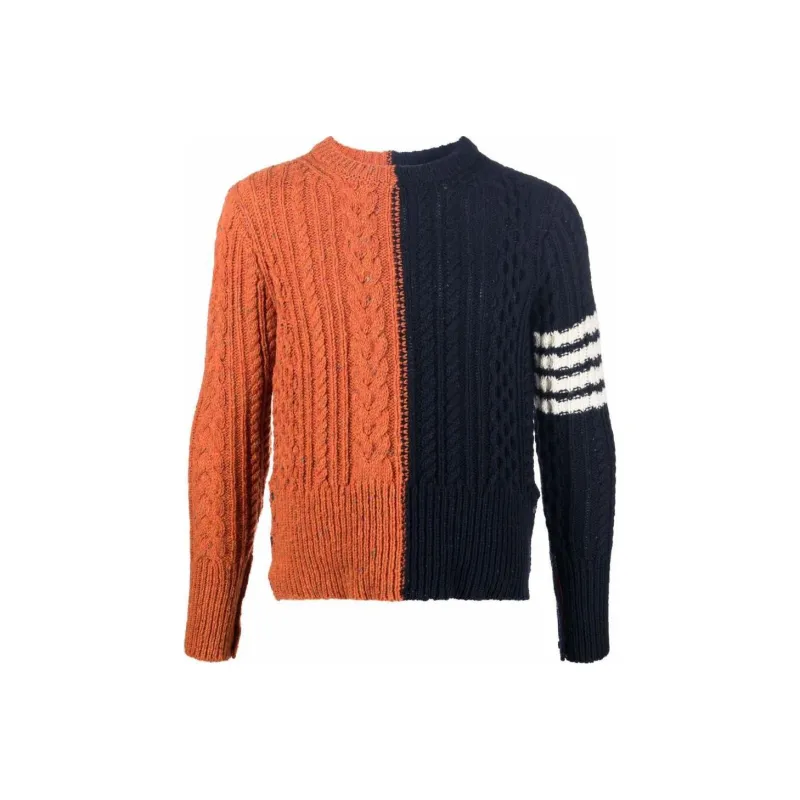 THOM BROWNE Sweaters Men Orange Red-0