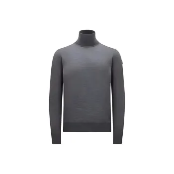 Moncler Sweaters Men Gray