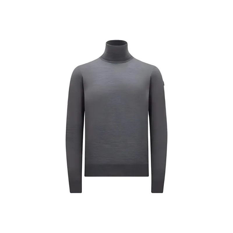 Moncler Sweaters Men Gray-0