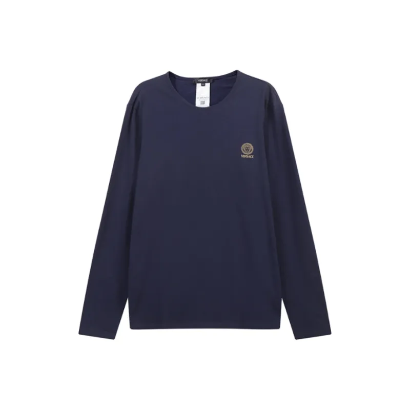 VERSACE Long Sleeved Crewneck T Shirt-0