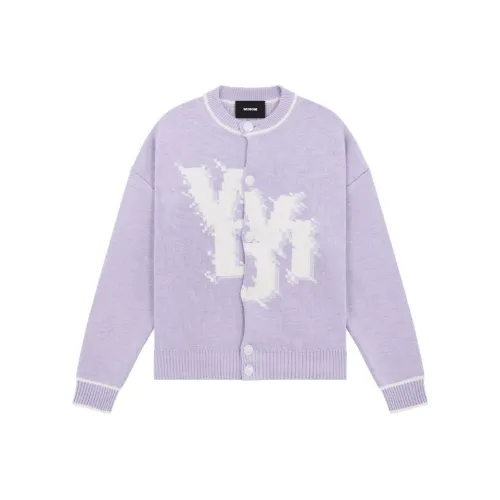 WE11DONE Logo print Button up Cardigan