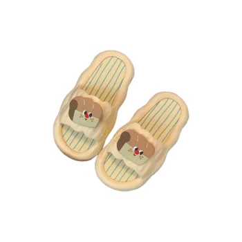 TLIT 2025 Toast Summer Outerwear Casual Slippers Home Squashy And Bouncy Feeling Fun Cute Cartoon Sandals