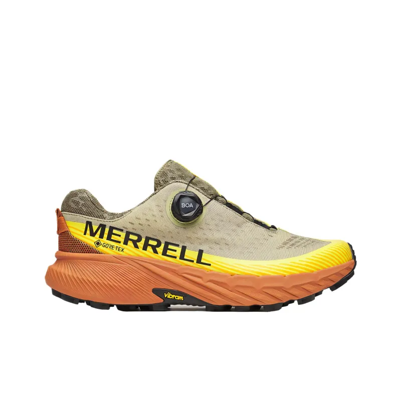 MERRELL Agility Peak 5 Low Top Running Shoes Men's Orange-1