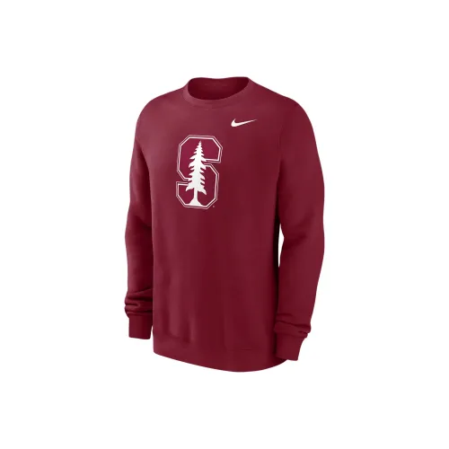 Nike Stanford Cardinal Primetime Logo Men's Nike College Pullover Crew Crew