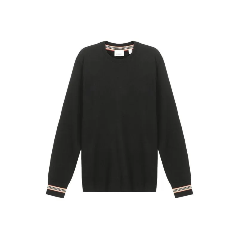 Burberry Sweaters Men Black-0